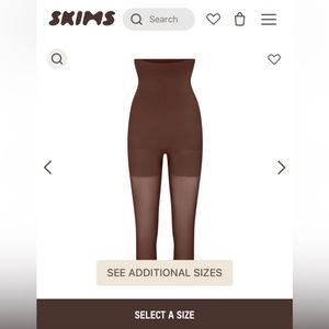 Skims Seamless Sculpt High Waist Leggings
